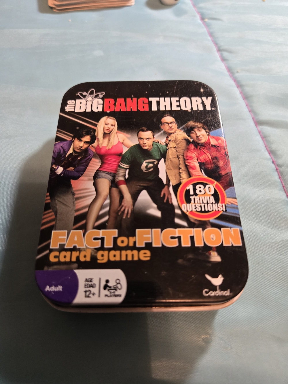 The Big Bang Theory Fact or Fiction Card Game - Black